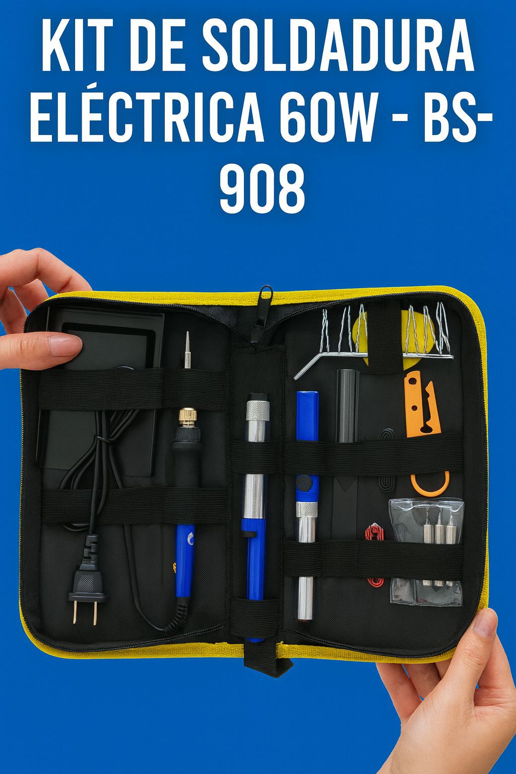 KIT DE SOLDADURA ELECTRIA 60W